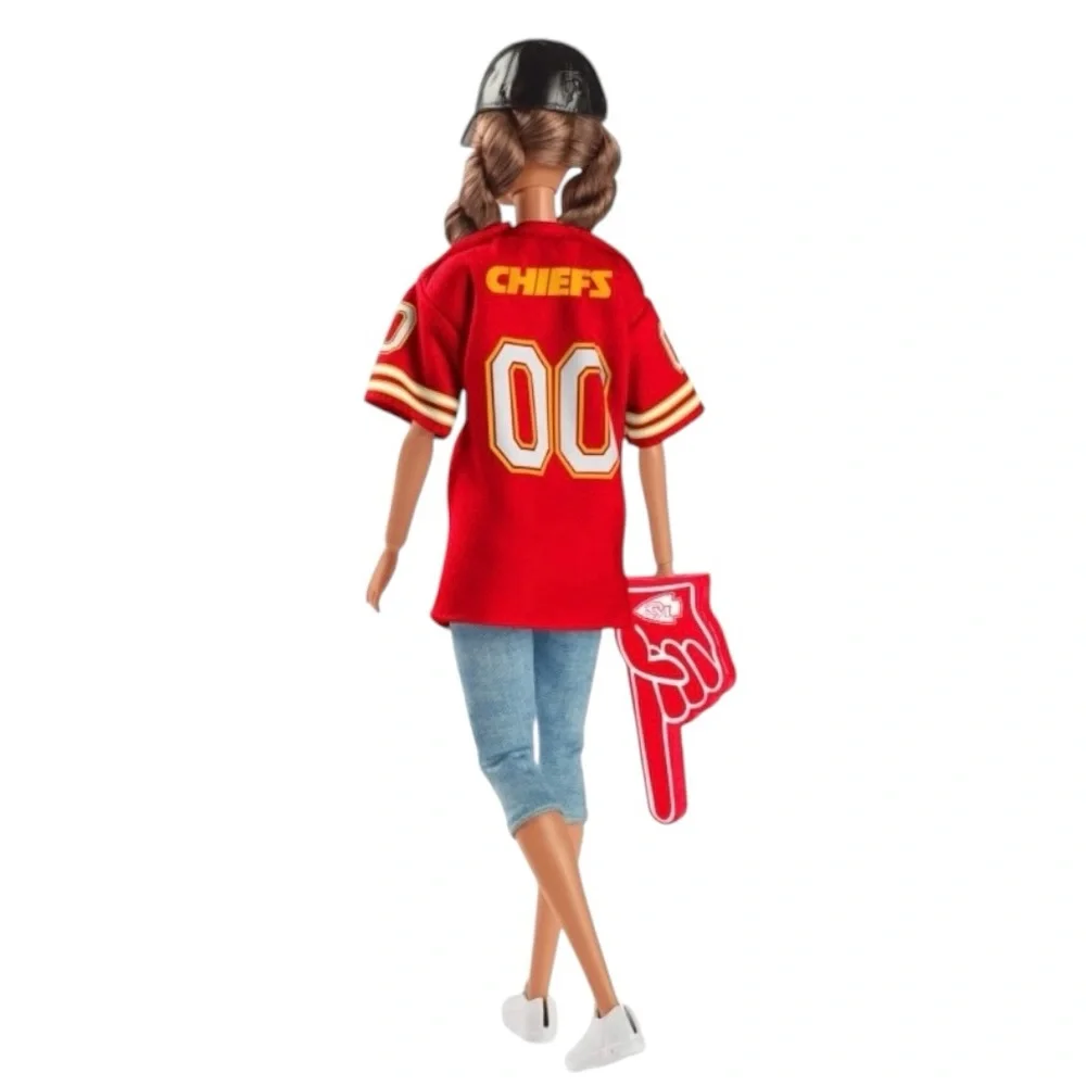Barbie KC Chiefs NFL Super Bowl Doll